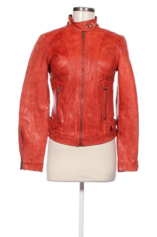 Damen Lederjacke, Größe S, Farbe Rot, Preis 54,74 €