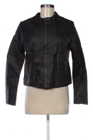 Damen Lederjacke, Größe L, Farbe Schwarz, Preis 28,99 €