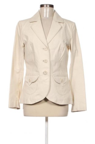 Damen Lederjacke, Größe M, Farbe Beige, Preis 78,60 €
