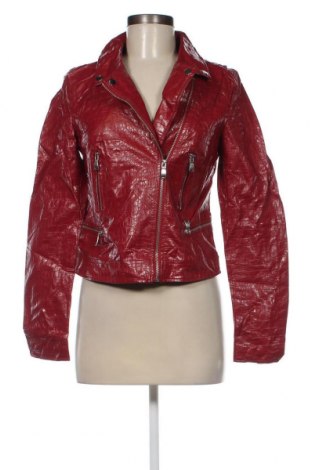 Damen Lederjacke Amisu, Größe S, Farbe Rot, Preis 28,99 €
