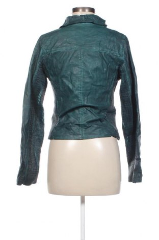 Γυναικείο δερμάτινο μπουφάν Colours Of The World, Μέγεθος M, Χρώμα Πράσινο, Τιμή 25,76 €