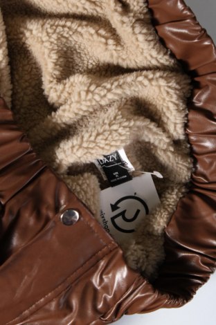 Dámska kožená bunda  DAZY, Veľkosť XL, Farba Hnedá, Cena  8,33 €