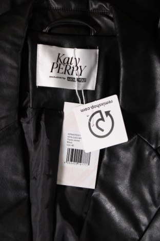 Γυναικείο δερμάτινο μπουφάν Katy Perry exclusive for ABOUT YOU, Μέγεθος L, Χρώμα Μαύρο, Τιμή 23,26 €