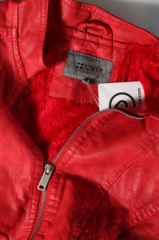 Damen Lederjacke NXH Fashion, Größe S, Farbe Rot, Preis € 47,32
