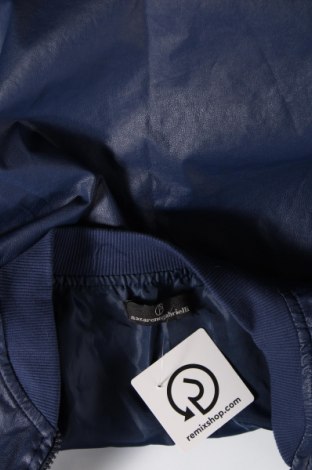 Dámska kožená bunda  Nazareno Gabrielli, Veľkosť M, Farba Modrá, Cena  27,78 €