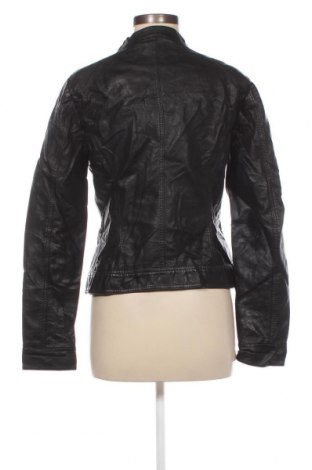 Γυναικείο δερμάτινο μπουφάν ONLY, Μέγεθος M, Χρώμα Μαύρο, Τιμή 9,69 €
