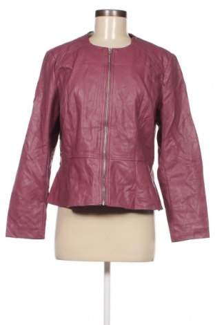 Damen Lederjacke ONLY Carmakoma, Größe XL, Farbe Rosa, Preis 17,15 €