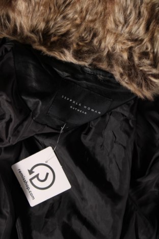 Γυναικείο δερμάτινο μπουφάν Seppala, Μέγεθος XS, Χρώμα Μαύρο, Τιμή 30,31 €
