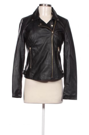 Dámska kožená bunda  Sinsay, Veľkosť M, Farba Čierna, Cena  25,05 €