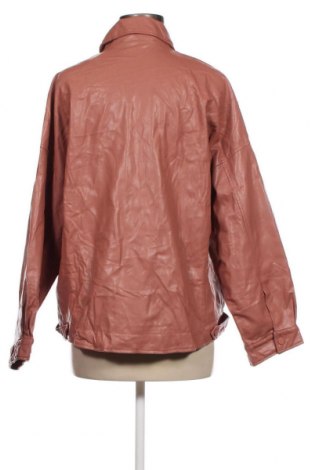 Dámská kožená bunda  Zara, Velikost L, Barva Růžová, Cena  462,00 Kč