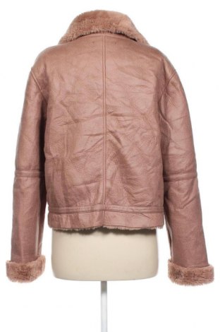 Damen Lederjacke Zara Trafaluc, Größe M, Farbe Braun, Preis 16,14 €