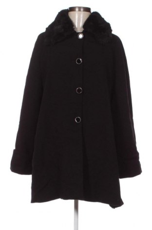 Дамско палто, Размер 3XL, Цвят Черен, Цена 24,32 лв.
