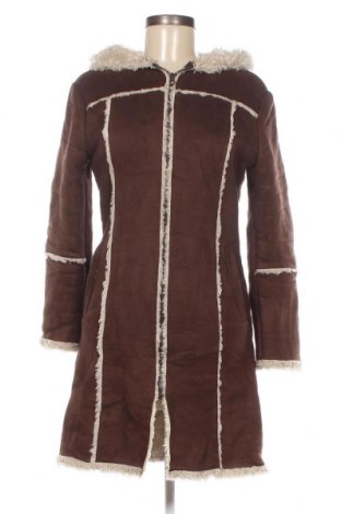 Дамско палто, Размер S, Цвят Кафяв, Цена 56,71 лв.