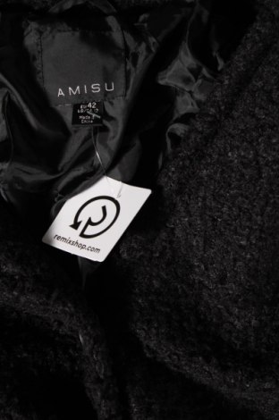 Γυναικείο παλτό Amisu, Μέγεθος L, Χρώμα Μαύρο, Τιμή 31,77 €