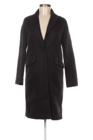 Γυναικείο παλτό Bershka, Μέγεθος XS, Χρώμα Μαύρο, Τιμή 23,17 €