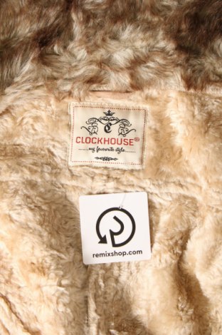 Дамско палто Clockhouse, Размер M, Цвят Бежов, Цена 32,10 лв.