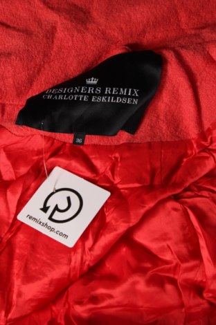 Dámsky kabát  Designers Remix By Charlotte Eskildsen, Veľkosť S, Farba Červená, Cena  12,95 €