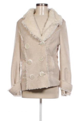 Дамско палто Etam, Размер M, Цвят Екрю, Цена 29,16 лв.