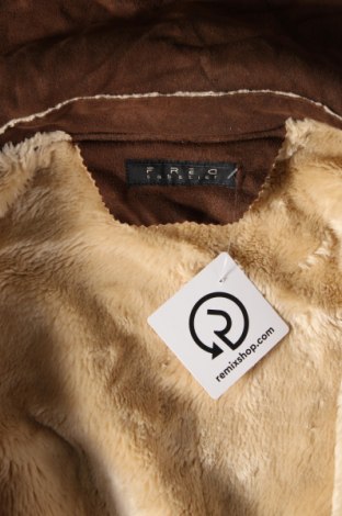 Дамско палто Fred Sabatier, Размер L, Цвят Кафяв, Цена 24,96 лв.