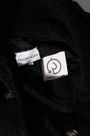 Γυναικείο παλτό Gold & Silver, Μέγεθος M, Χρώμα Μαύρο, Τιμή 10,02 €