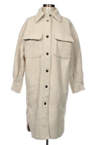 Дамско палто H&M, Размер S, Цвят Бежов, Цена 33,17 лв.