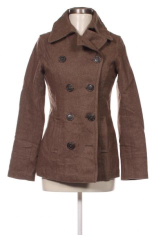Γυναικείο παλτό H&M L.O.G.G., Μέγεθος S, Χρώμα Καφέ, Τιμή 19,86 €