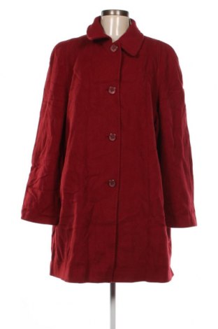 Γυναικείο παλτό Made In Italy, Μέγεθος 3XL, Χρώμα Κόκκινο, Τιμή 66,19 €