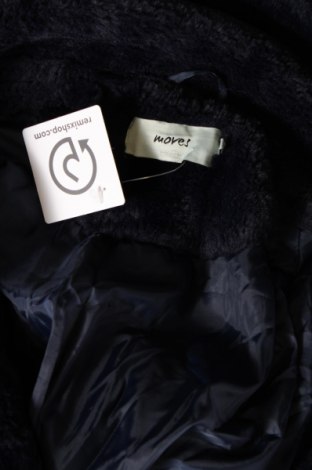 Дамско палто Moves by Minimum, Размер M, Цвят Син, Цена 46,20 лв.