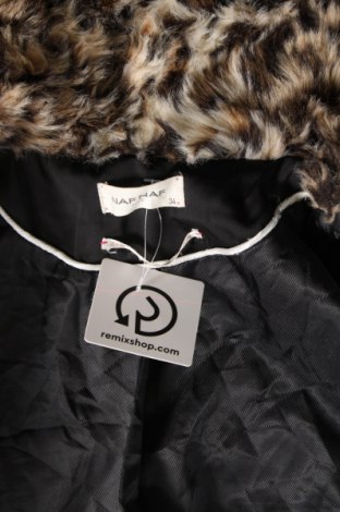 Дамско палто Naf Naf, Размер XS, Цвят Многоцветен, Цена 18,60 лв.
