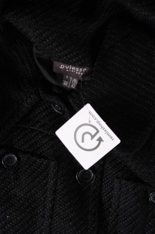 Γυναικείο παλτό Oviesse, Μέγεθος L, Χρώμα Μαύρο, Τιμή 19,86 €