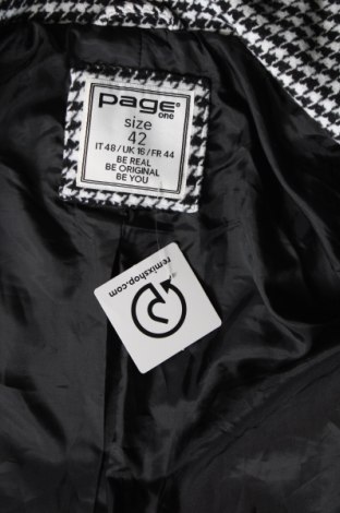 Γυναικείο παλτό Page One, Μέγεθος L, Χρώμα Πολύχρωμο, Τιμή 19,86 €