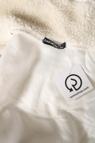 Γυναικείο παλτό SHEIN, Μέγεθος M, Χρώμα Λευκό, Τιμή 19,86 €