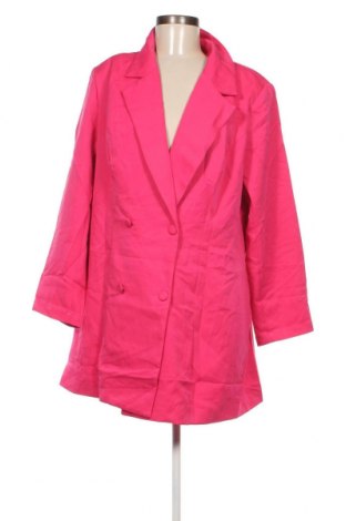 Dámský kabát  SHEIN, Velikost XL, Barva Růžová, Cena  612,00 Kč