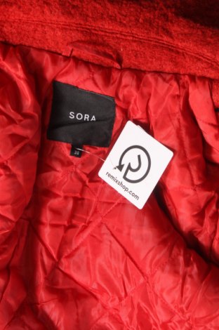 Γυναικείο παλτό Sora, Μέγεθος M, Χρώμα Κόκκινο, Τιμή 19,86 €
