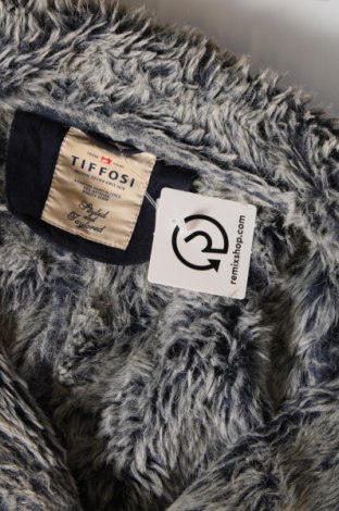 Γυναικείο παλτό Tiffosi, Μέγεθος XL, Χρώμα Μπλέ, Τιμή 31,77 €