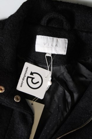 Дамско палто VILA, Размер M, Цвят Черен, Цена 100,13 лв.