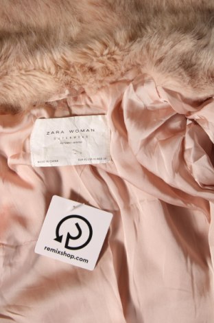 Palton de femei Zara, Mărime XS, Culoare Bej, Preț 88,65 Lei