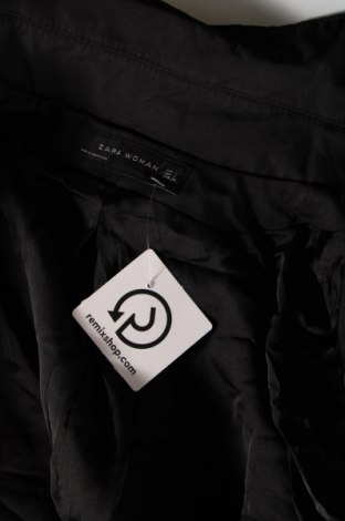 Palton de femei Zara, Mărime L, Culoare Negru, Preț 24,38 Lei