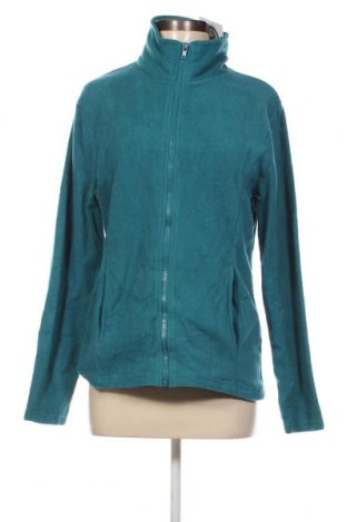 Γυναικεία ζακέτα fleece Tissaia, Μέγεθος L, Χρώμα Πράσινο, Τιμή 9,89 €