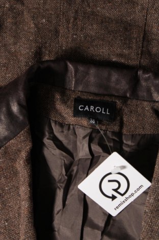 Дамско сако Caroll, Размер M, Цвят Кафяв, Цена 28,35 лв.