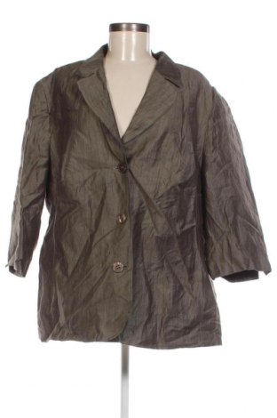 Γυναικείο σακάκι Claude Arielle, Μέγεθος 3XL, Χρώμα Πράσινο, Τιμή 25,27 €