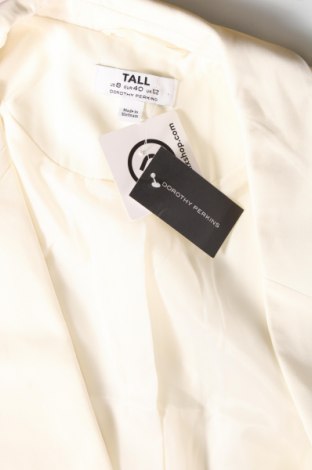 Γυναικείο σακάκι Dorothy Perkins, Μέγεθος M, Χρώμα Λευκό, Τιμή 56,19 €