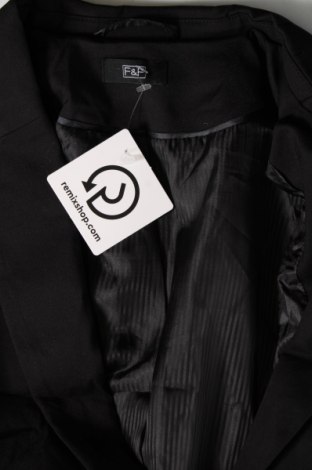 Дамско сако F&F, Размер L, Цвят Черен, Цена 44,00 лв.