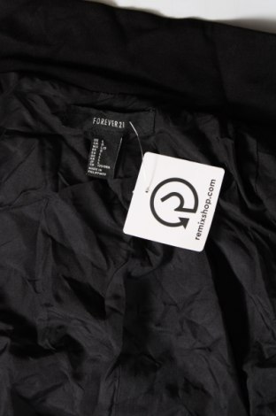 Γυναικείο σακάκι Forever 21, Μέγεθος L, Χρώμα Μαύρο, Τιμή 7,18 €