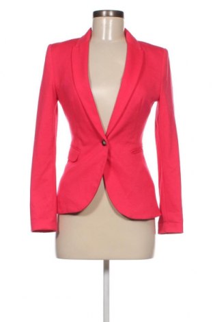 Дамско сако H&M, Размер XS, Цвят Розов, Цена 26,40 лв.