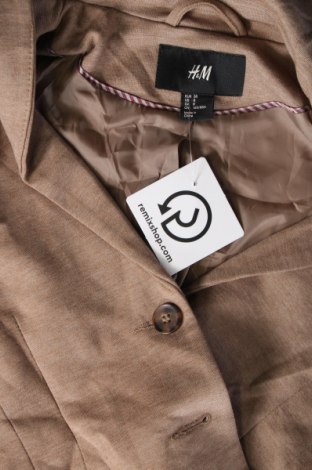 Γυναικείο σακάκι H&M, Μέγεθος M, Χρώμα Καφέ, Τιμή 27,22 €