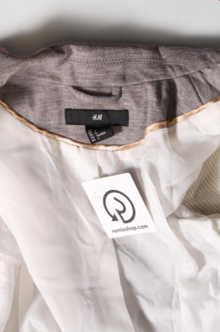 Дамско сако H&M, Размер XS, Цвят Сив, Цена 12,32 лв.