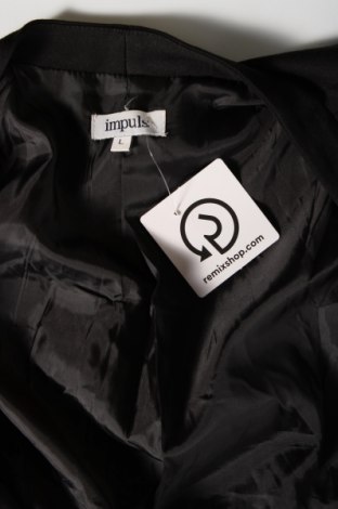 Γυναικείο σακάκι Impuls, Μέγεθος L, Χρώμα Μαύρο, Τιμή 5,17 €