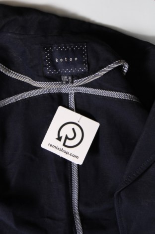 Γυναικείο σακάκι Koton, Μέγεθος S, Χρώμα Μπλέ, Τιμή 9,76 €