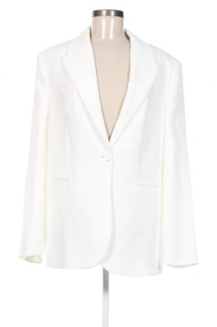 Γυναικείο σακάκι Mango, Μέγεθος XL, Χρώμα Λευκό, Τιμή 56,19 €